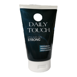 Stipriai fiksuojantis plaukų gelis "DAILY TOUCH" 150ml
